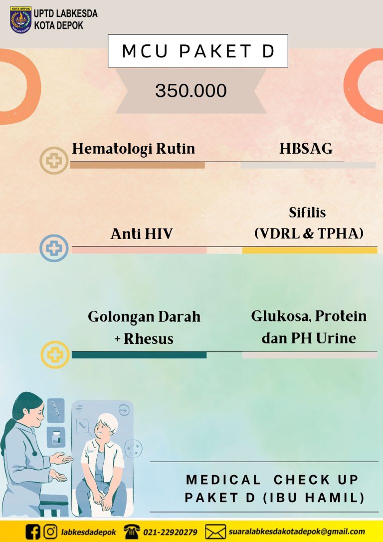 Pemeriksaan MCU Paket D