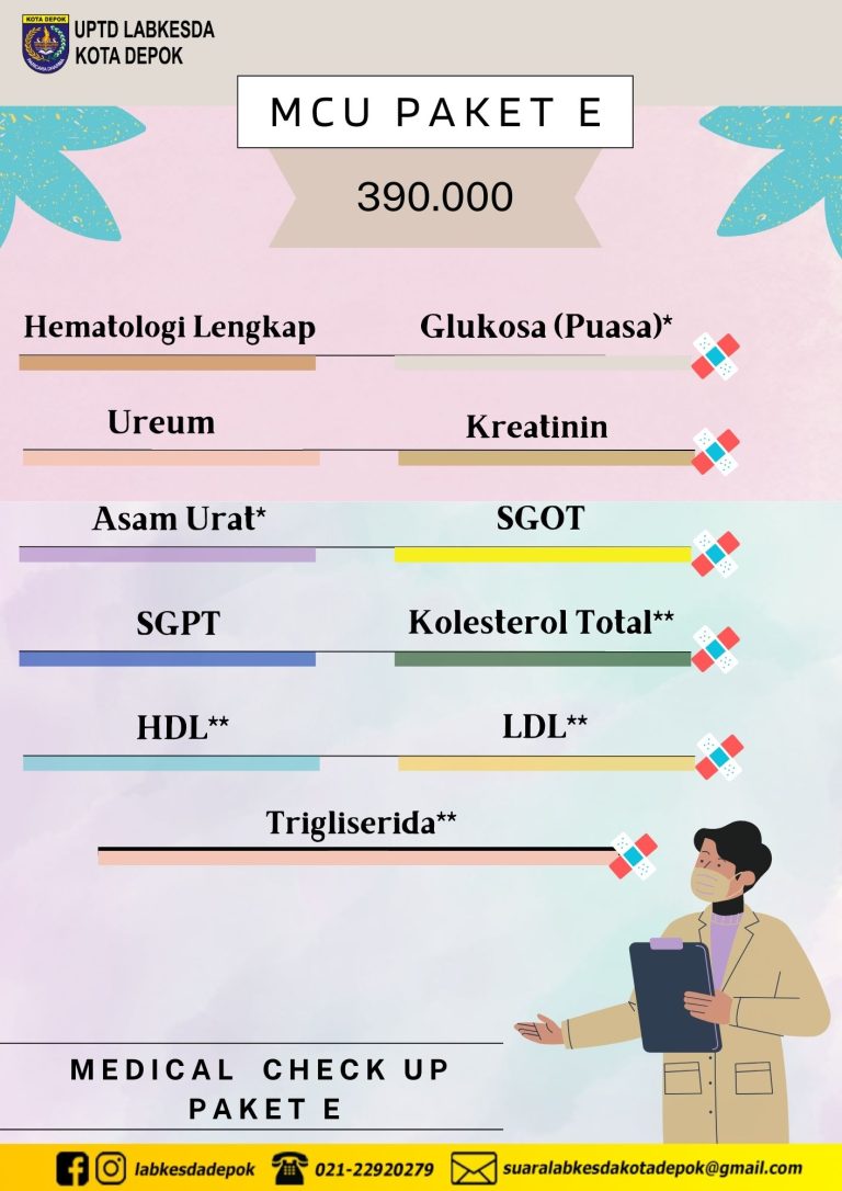 Pemeriksaan MCU Paket E